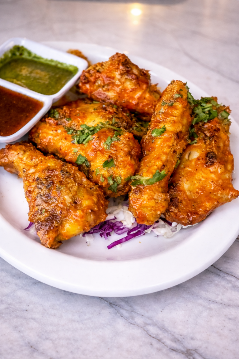 Chicken wings Indya restaurant