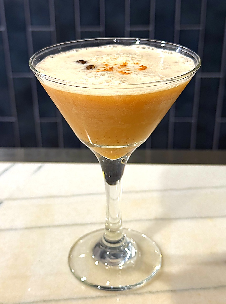 Chai Martini at INDYA Restaurant and Bar in San Diego