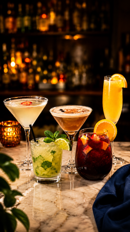 Tantric Martini at INDYA Restaurant and Bar in San Diego
