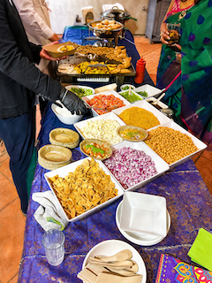 INDYA live food station catering for weddings birthdays and private events