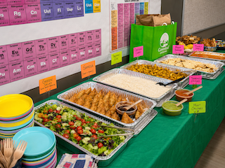INDYA online catering orders for pickup delivery and drop-off catering