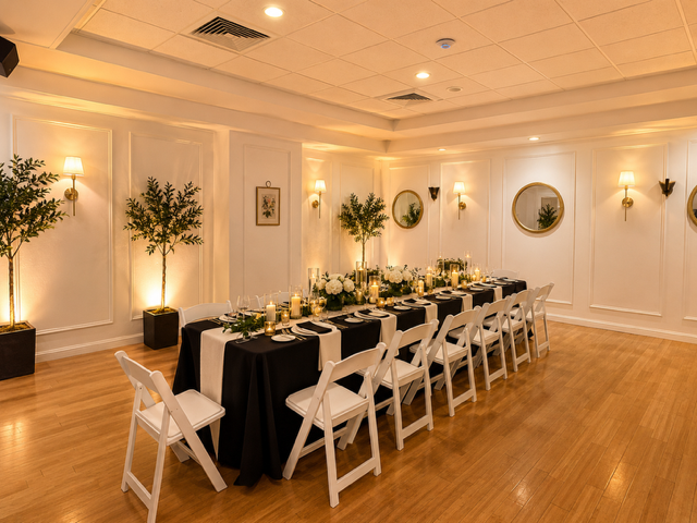 Private upstairs event room at INDYA Restaurant and Bar in San Diego